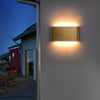 Outdoor Waterproof Wall Lamp Modern Simple Nordic Light Luxury Outdoor Lighting Courtyard Corridor Wall Washing Lamp 12w