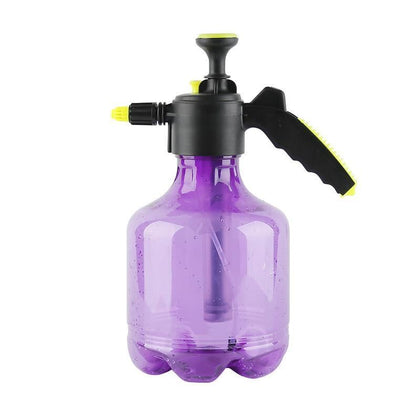 6 Pieces Purple 3L Watering Pot Pressure Kettle Plastic Air Pressure Kettle Pressure Sprayer Car Wash Gardening, Large Capacity Watering Flower Household Watering Pot Watering Pot