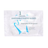 6 Pieces Thickened Disposable Gloves Food Catering Plastic Hand Film Transparent Durable Thickened 100 Pieces L