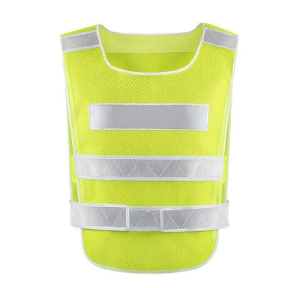 10 Pieces Reflective Vest Traffic Vest Safety Suit Riding Reflective Vest Safety Warning Suit