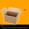 6 Pieces Moving Extra Hard Carton Extra Large Carton Thickened Hard Packing Box Logistics Freight Packing Carton ( 600 x 400 x 500 mm )