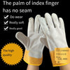 10 Pairs Welding Gloves Cowhide Welder Anti Scalding Labor Gloves Soft Wear-Resistant Protection Gloves for High Temperature Welding