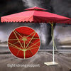 Outdoor Sunshade Umbrella Stall Umbrella Terrace Courtyard Umbrella 2.5 Rain Proof Model With Marble Seat