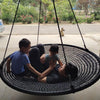 Swing Large Amusement Park Scenic Spot Outdoor Sub Swing Circular Bird's Nest Swing Courtyard Multi Person Swing Disc Diameter 1.2m