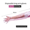 Disposable Long Arm Gloves For Animals Long Sleeve With 85cm Long 500 Pieces Of Thickened And Lengthened Breeding Equipment Disposable Long Arm Gloves