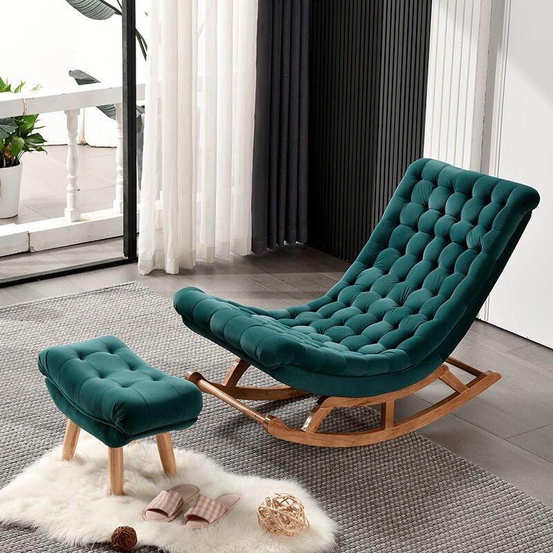 Nordic light luxury home nap leisure rocking chair sale