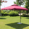 Garden Umbrella Outdoor Large Sun Stall Sentry Box Leisure Terrace Courtyard 2.5 Rainproof Royal Blue Cross