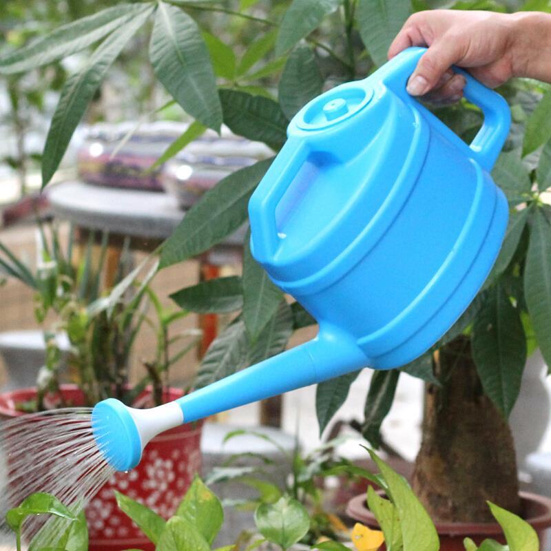 10 Pieces Thickened Sprinkling Kettle Large Watering Spray Kettle Plastic Watering Kettle Long Spout Flower Sprinkling Kettle Household Watering Kettle 2.5L Green Tool
