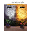 Solar Outdoor Lamp Courtyard Garden Layout Stone Small Decoration Lawn Landscape Waterproof Spotlight Simulation Basalt - 1 Set [white Light + Warm Light]