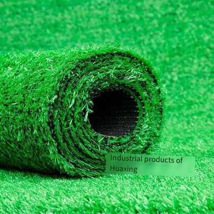 Simulation Lawn Encryption False Lawn Artificial False Turf Green Enclosure Outdoor Indoor Playground Decorative Grass (green 100 Square 1 Roll) 19 Needle Gum
