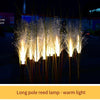 Led Fiber Reed Lamp Simulation Reed Lawn Landscape Outdoor Courtyard Lighting Project Luminous Plant Electricity Payment White Light