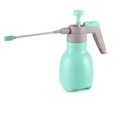 1L Mint Green + Extension Bar Watering Flower Pot Spray Bottle Horticultural Household Watering Kettle Pressure Sprayer Sterilizing Kettle