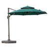 Outdoor Sunshade Big Sunshade Courtyard Sunshade Umbrella Stall Red 2.5m Square Boundless Upgrade [equipped With 90kg Water Injection Sand Tank]