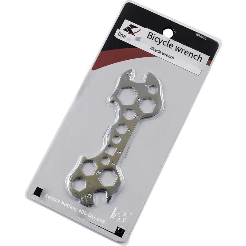 15 Pcs Bicycle Wrench Multifunctional Nut Wrench