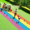 Artificial Grass 2m*5m/25m Four Color Runway Pile Height 20mm/ 25mm/30mm Outdoor Fake Grass Carpet High-Density Turf For Garden, Sports, Kids Play