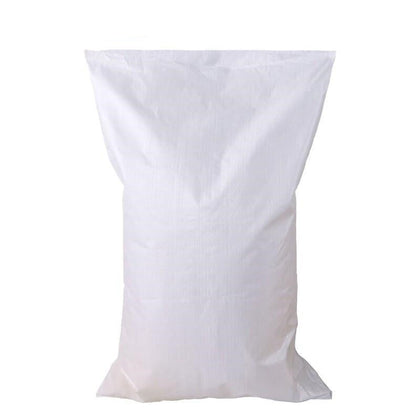 100 Pieces White Moisture 50 * 80CM Proof And Waterproof Woven Bag Snakeskin Bag Express Parcel Bag Packing Load Carrying Bag