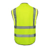 6 Pieces Reflective Vest Fluorescent Vest Reflective Clothing Traffic Duty Road Administration And Construction Environmental Sanitation Clothing