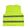 15 Pieces Fluorescent Yellow Reflective Vest Environmental Protection Warning Safety Reflective Vest Reflective Work Clothes