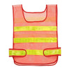 15 Pieces Red Grid Night Reflective Vest Reflective Vest Safety Vest Traffic Engineering Construction Site Sanitation Safety Protection Vest