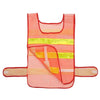 15 Pieces Red Grid Night Reflective Vest Reflective Vest Safety Vest Traffic Engineering Construction Site Sanitation Safety Protection Vest