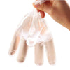 50 Packages Disposable Thickened Environment-Friendly PE Plastic Gloves Kitchen Dining Cleaning Beauty Appliances 100 / Package