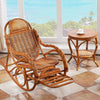 Rattan Chair Rocking Chair Reclining Chair Elderly Carefree Adult Leisure Sofa Chair Lazy Balcony Negotiation Chair Rattan Chair Furniture Rocking Chair