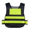 10 PiecesBlack Mesh Reflective Vest Construction Site Safety Suit Traffic Back Traffic Duty Warning Suit Road Administration Vest