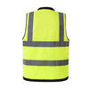 Reflective Vest Summer Breathable Mesh Safety Vest Traffic And Road Administration Vest Fluorescent Yellow