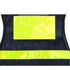 10 Pieces Black Mesh Reflective Vest Safety Clothes Travel Safety Warning Green Clothes Reflective Vest for Outdoor Working