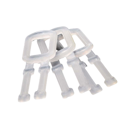 1000 PP Plastic Packaging Buckle Plastic Hand Pull Buckle Manual Packaging Belt With Plastic Buckle White Hand Pull Buckle