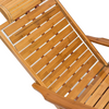 Bamboo Recliner Folding Recliner Household Office Lunch Break Summer Bamboo Chair Rocking Chair Elderly Balcony Headrest Back Chair Household Nap Carefree Recliner Economic Full Bamboo Recliner (Extended Version)