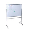 Double-sided Whiteboard with Stand Digital Magnetic Movable Whiteboard with Aluminum Frame Mobile Dry Erase Writing Board Can be Used in Office, Classroom, Home