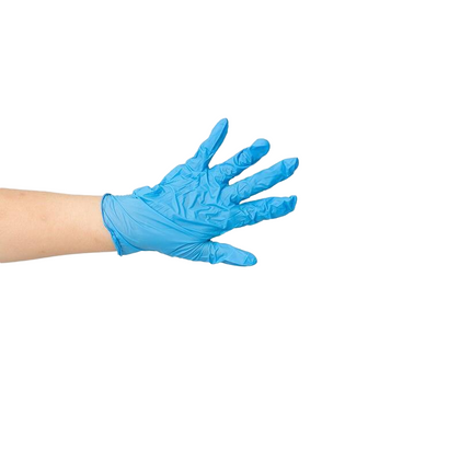 30 Pairs Free Size Dispensible Gloves Durable Nitrile Tear Resistant Blue Gloves
