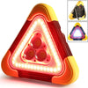 Safety Triangle Multifunctional Emergency Triangles Lights for Vehicle Breakdowns