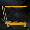 High Lift Table Hydraulic Lifting Platform Sturdy and Durable Everyday Use Raised Height 29inches Load Capacity 330lbs