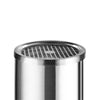 Stainless Steel Trash Can 5L with Ashtray Garbage Bin With Double Barrel Inside and Outside Suitable for Hotel Lobby, Elevator Entrance, Courtyard, Garden