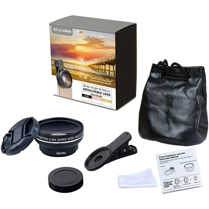 Universal Phone Camera Lens Kit for iPhone Samsung and Most of Android Smartphone