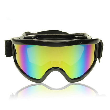 6 Pieces Goggles Anti Glare Goggles Welder Welding Glasses Sunglasses Dust Proof Windproof Outdoor Skiing Glasses
