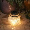 Solar Lamp Floor Lamp Household Garden Lamp Outdoor Night Market Lamp Waterproof LED Garden Lamp Cracked Glass Lamp