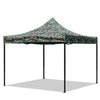 Camouflage Sunshade Awning Thickened Stall Outdoor Advertising Umbrella Four Foot Tent Folding Sun Umbrella Parking Shed 3x3m Thickened Camouflage