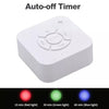 White Noise Machine USB Rechargeable Timed Shutdown Sleep Sound Machine For Sleeping & Relaxation For Baby Adult Office Travel