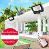 Solar Lamp Courtyard Lamp Household Outdoor LED Projection Lamp Super Bright Waterproof New Rural Construction Site Workshop Outdoor Light