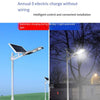 Solar Street Lamp Rural Household Outdoor Courtyard Lamp LED Waterproof Super Bright Integrated Human Body Induction High Pole Lamp Solar Street Lamp