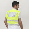 LED Rechargeable Reflective Vest With Flashing Light Traffic Safety Vest