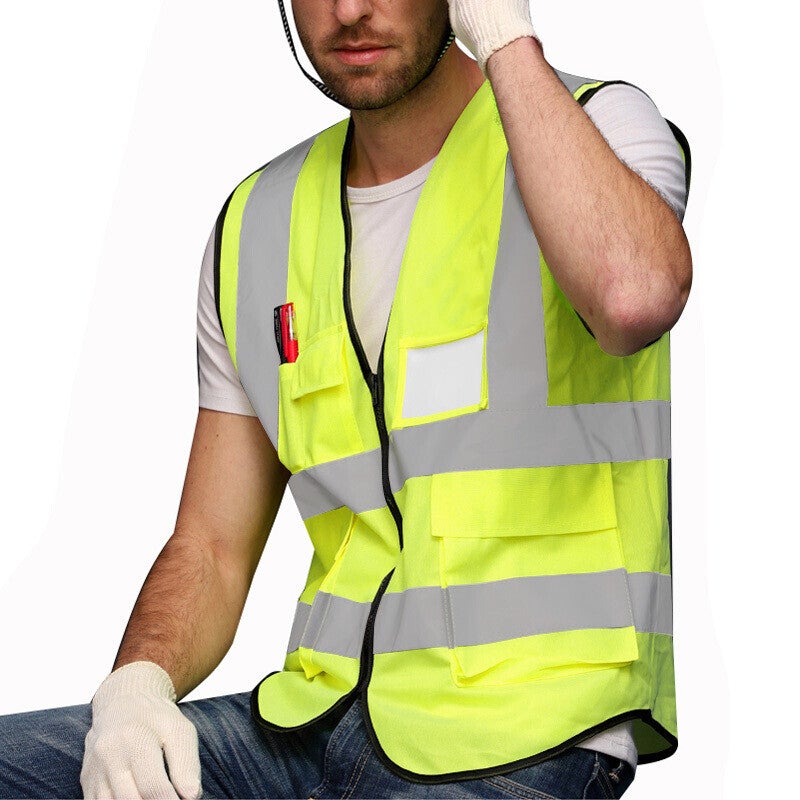 Black mesh PVC reflective tape safety vest for workers - Buy safety Black mesh PVC reflective tape safety vest for workers - Buy safety