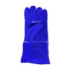 Electric Welding Gloves Electric Welding Gas Shielded Welding Gloves Welding High Temperature Resistant Fireproof Sweat Absorbing Real Cow Leather Heat Insulation Flame Retardant High Temperature Resistant Electric Welding Gloves