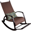 Balcony Rocking Chair Recliner Chair Household Rocking Chair Leisure Carefree Chair Combination Table And Chair Three Piece Set Charles