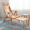 Bamboo Reclining Chair Lunch Break Rocking Chair Folding ChairElderly Carefree Chair Household Adult Nap Chair Bamboo Wooden Chair Folding Bed