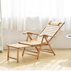 Bamboo Reclining Chair Lunch Break Rocking Chair Folding ChairElderly Carefree Chair Household Adult Nap Chair Bamboo Wooden Chair Folding Bed