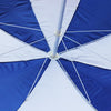 2m Sunshade Umbrella Outdoor Umbrella Courtyard Sun Umbrella Beach Umbrella Advertisement Printing Publicity Umbrella Blue White